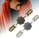 thumbnail image 5 of 2 piezas Vintage suéter chal Clips, cárdigan camisa cuello chal broche cuello Clips broche flor tallada para mujeres niñas con abrigo, 5 of 9