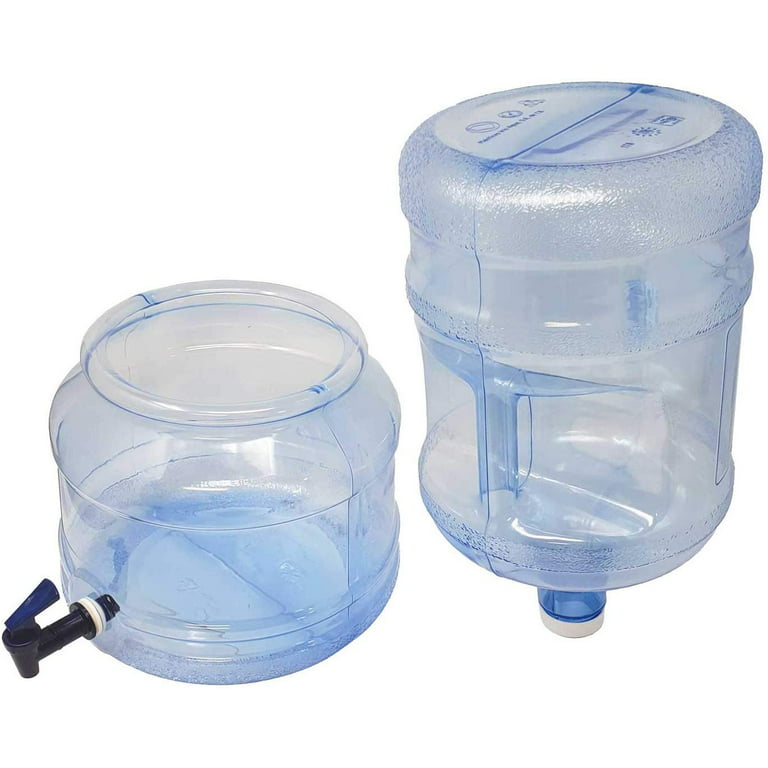 5 GAL Plastic Jug Water Dispenser with Handle & Lid – R & B Import