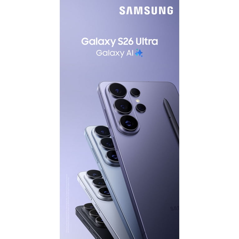 Verizon Samsung Galaxy S26 Ultra 256GB White - Walmart.com