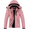 thumbnail image 1 of Women's Waterproof Ski Jacket Warm Winter Snow Coat Mountain Windbreaker Hooded Raincoat Jacket, 1 of 6