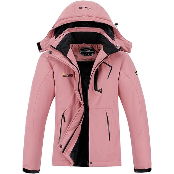 Women's Waterproof Ski Jacket Warm Winter Snow Coat Mountain Windbreaker Hooded Raincoat Jacket