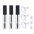 thumbnail image 3 of Mnycxen Refillable 3Pcs 10ml Empty Mascara Tube Wand Eyelash Cream Container Bottle, 3 of 5