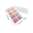 thumbnail image 3 of EGNMCR 8 Silicone Ice Tray Press Type Soft Bottom Ice Maker With Lid Food Freezer ice cube tray, 3 of 5