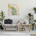 thumbnail image 3 of Stupell Industries Fern on Beige with Moon Botanical & Floral Painting Gallery Wrapped Canvas Art Print Wall Art, 30 x 30, 3 of 8