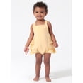 thumbnail image 3 of Modern Moments By Gerber Baby Girl Sleeveless Ruffle Romper (0/3 Months - 24 Months), 3 of 10