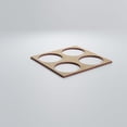 thumbnail image 4 of Ekena Millwork 7 3/8"W x 7 3/8"H x 1/4"T Extra Small Wembley Decorative Fretwork Wood Wall Panels, Hickory, 4 of 18