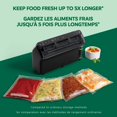 thumbnail image 3 of Scelleuse d’emballage FoodSaver Elite Liquid+ avec sacs et rouleau, tout-en-un, 3 of 10