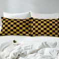thumbnail image 3 of Erosebridal Plaid Checkered Duvet Cover King, Farmhouse Gingham Comforter Cover King, Vintage Room decor, Reversible 3pcs, 3 of 7