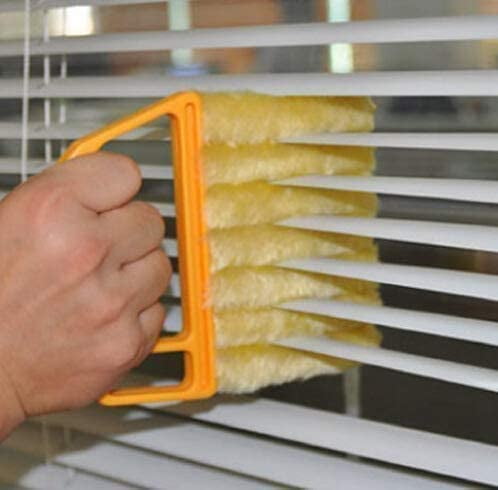 Hand-held Window Door Track Cleaning Brush, Window Blind Duster