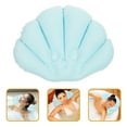 Bath Pillow Inflatable Spa Pillow Back Neck Cushion With Suction Cups