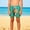 Mint Green, variant on ATOGUTA Swim Shorts for Boys Kids Swimwear Bathing Suits Quick Dry Beach Board Shorts Size 5T-14, Black
