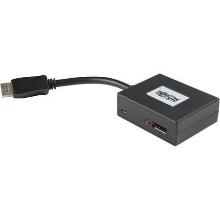 UPC: 0037332193360 | Tripp Lite B156-002-V2 2-Port DisplayPort 1.2 Multi-Stream Transport (MST) Hub 3840 x 2160 (4K x 2K) UHD
