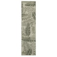 thumbnail image 6 of Nourison Garden Oasis 2' x 6' Ivory Green Outdoor Rug, 6 of 9