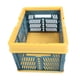 thumbnail image 5 of Cajas de almacenamiento plegables con asa, cestas plegables con asas, cestas de plástico plegables para la compra, cestas de plástico plegables para la compra, resistentes y duraderas, 5 of 12