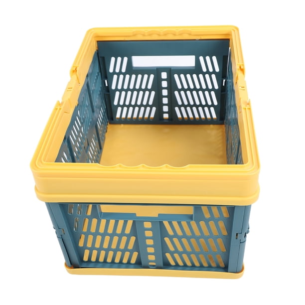 Cestas Plegables con Asas 445 X 317 X 258 Cm Cajas de Almacenamiento Plegables y Apilables Cestas de la Compra ANGGREK Otros