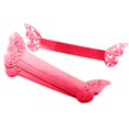 thumbnail image 1 of 20x Anillos de servilleta de mariposa Porta servilletas de papel Hebillas decorativas para servilletas Rojo reflectante, 1 of 9