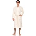 thumbnail image 1 of Men's Robe, Turkish Cotton Terry Kimono Bathrobe, 1 of 5
