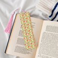 thumbnail image 4 of Kdxio Rose Daisy Print Metal Tassel Bookmarks,Perfect Gift for Art Lovers and Bookworms Metal Bookmarks for Women, 4 of 8