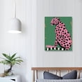 thumbnail image 4 of ARISTURING  Cheetah Poster - Pink Cheetah Print - Leopard Art - Pop Art - Gift for Men, Women &amp; Animal Lover - Minimal Decor for Bedroom, Living Room, Kid's Room or Nursery, 4 of 5