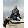 thumbnail image 7 of Scoop Women's and Women's Plus Oversized Faux Wool Coat, Sizes XS-4X, 7 of 7