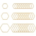 thumbnail image 1 of 60 anillos de unión dorados en 3 tamaños, conectores de acero inoxidable 304, eslabones metálicos para joyería femenina., 1 of 7