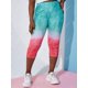 thumbnail image 3 of Tallas de talla más placas de estampado de sandías Rosegal Leggings de talla grande, 3 of 5