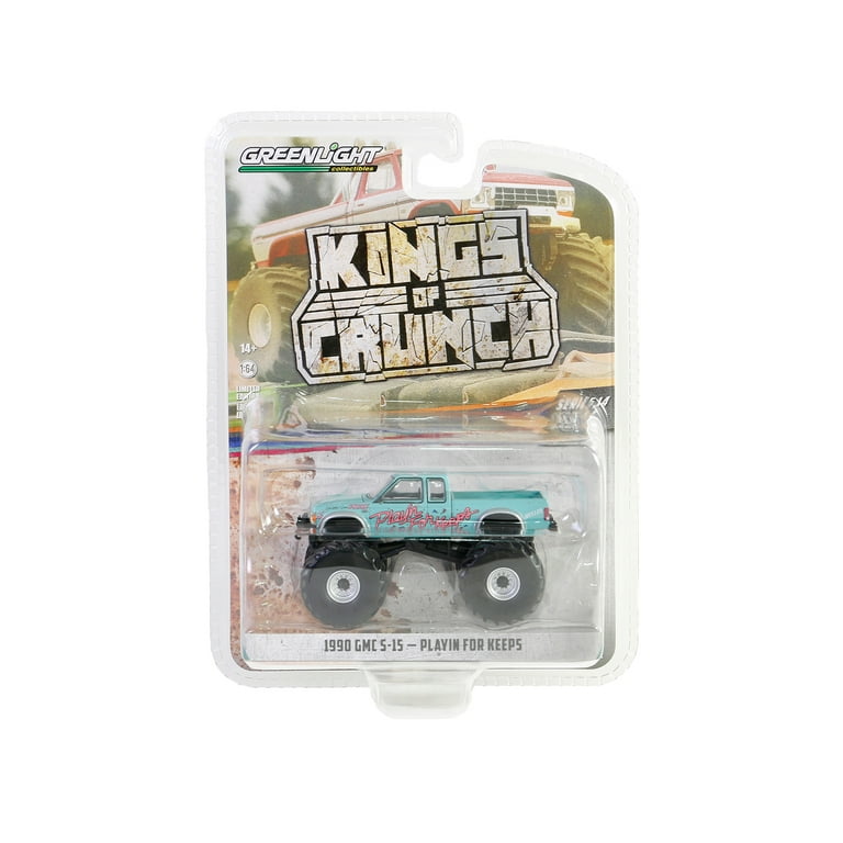 1990 GMC S-15 Monster Truck Light Blue 
