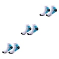 thumbnail image 1 of kurtrusly 1/2/3/5 2pcs/set Chaussettes de Compression pour la Performance des Femmes et de Réduire la Fatigue Soulager Bleu L/XL 3PCS, 1 of 6
