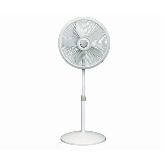 Lasko Blue Plug Oscillating Pedestal Fan 54 1/2In H X 18In D 3 Speed