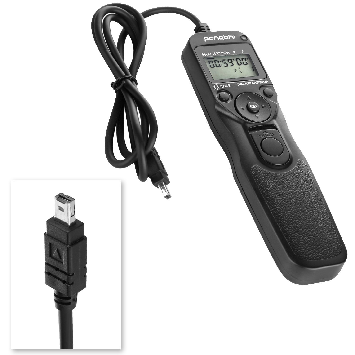 Shutter Release LCD Wired Timer Remote MCDC2 Control for Nikon D90
