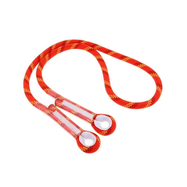 facefd 10.5mm Rock Climbing Knotted Pre-sewn Eye-to-Eye Prusik Loop Cord Friction Hitch Loop Rope 120CM
