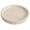 Beige, variant on Round Ribbed Decorative Tray, Lightweight Plastic Display Tray for Coffee Table Decor and Candle Arrangement