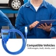 thumbnail image 1 of Cable Usb Obd2 Para VAG 409 KKL Cable de diagnóstico de coche LM339 Detector de fallos de coche Chip CH340T para VW, 1 of 8