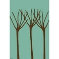 thumbnail image 3 of Lam, Vanna 13x18 Black Modern Framed Museum Art Print Titled - Dichromatic Elms II, 3 of 5