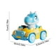 thumbnail image 3 of Coche de juguete con forma de dinosaurio, coche de juguete de inercia, coche de juguete de plástico, 3 of 6