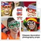 thumbnail image 5 of 3 piezas de gafas de sol para fiesta de fútbol 2022, gafas novedosas para el mundial, accesorios para fotomatón, suministros para recuerdos de fiesta de fútbol de la Copa del Mundo 2022, 5 of 5