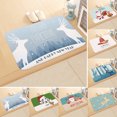 thumbnail image 2 of Christmas Bathroom Mat Non-slip Lovely Entry Door Mat Bath Mat for Home, 2 of 7
