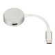 thumbnail image 3 of Adaptador de auriculares tipo C, tecnología innovadora de adaptador tipo Cto 2 en 1, 3 of 9