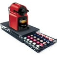 thumbnail image 1 of SHIYOU-Tiroir de Rangement pour Dosettes de Café Réglable pour Nespresso OriginalLine/Starbucks par Nespresso, Support Organisateur de Capsules de Café Capacité 20-50 Dosettes, 15.7"L x 7.9"W x 2.8"H, Noir (Pas pour K-Cups), 1 of 4