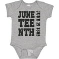 thumbnail image 3 of Inktastic Juneteenth June 19, 1865 Boys or Girls Baby Bodysuit, 3 of 5