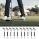 thumbnail image 1 of 10pcs Golf Tees For Golf Lovers Beginners, Plastic Golf Tees, 10 Degree Oblique Insertion Golf Tees Reduce Friction Increase Distance, 1 of 5