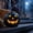 Black, variant on 2026 Upgraded 8inch Warm Light Pumpkin Lantern Scene Layout Halloween Decorations Light Up Pumpkin 3D Fall Pumpkin Battery Operated Orange