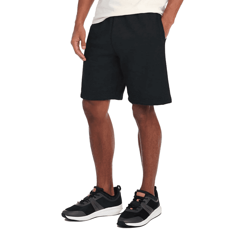 JERZEES Nublend Fleece Men Shorts, Relaxed Fit, Cotton Polyester