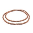 thumbnail image 3 of The Bead Chest Copper 5mm Saucer Beads, Full Strand of Quality Metal Spacers for DIY Jewelry Design, 3 of 4