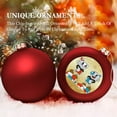 thumbnail image 4 of Cuphead Mugman Game Christmas Balls Sparkling Christmas Tree Hanging Ornaments Party Home Decor Xmas Christmas Gifts, 4 of 8