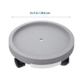 thumbnail image 2 of 1PC Plastic Universal Wheel Bonsai Tray Movable Plant Pot Tray with Brake Wheel, 2 of 7
