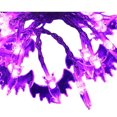 thumbnail image 1 of 2 Meters 10LED Light Spooky LED Lights Horror Themes Adjustable Light Bat Ghost Pumpkin Shapes Halloween Decor, 1 of 6