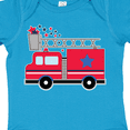 thumbnail image 4 of Inktastic 4th of July Firetruck with Red and Blue Stars Boys or Girls Baby Bodysuit, 4 of 5