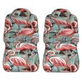 thumbnail image 3 of LAKIMCT Abstract Pink Flamingo Car Seat Covers Vehicle Front Seat Covers Universal Fit Seat Protector, 3 of 9