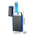 thumbnail image 2 of Butane Lighter for Adults, Dual Flame Lighter Torch Lighter for Candle Hiking, 2 of 4
